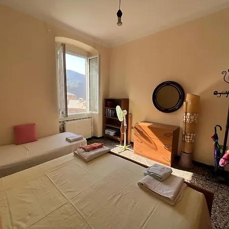 Appartamento Vasto Panoramico 3 Min Mare Camogli