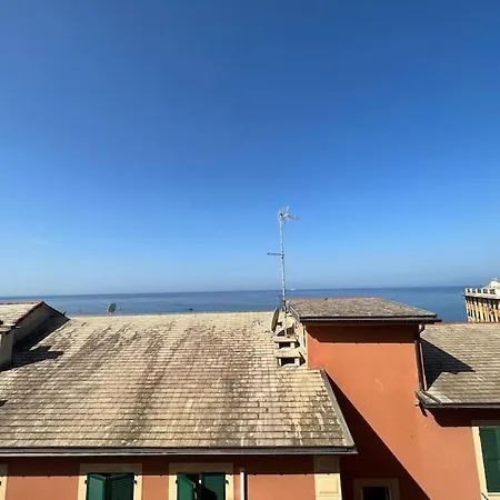Appartamento Vasto Panoramico 3 Min Mare Camogli